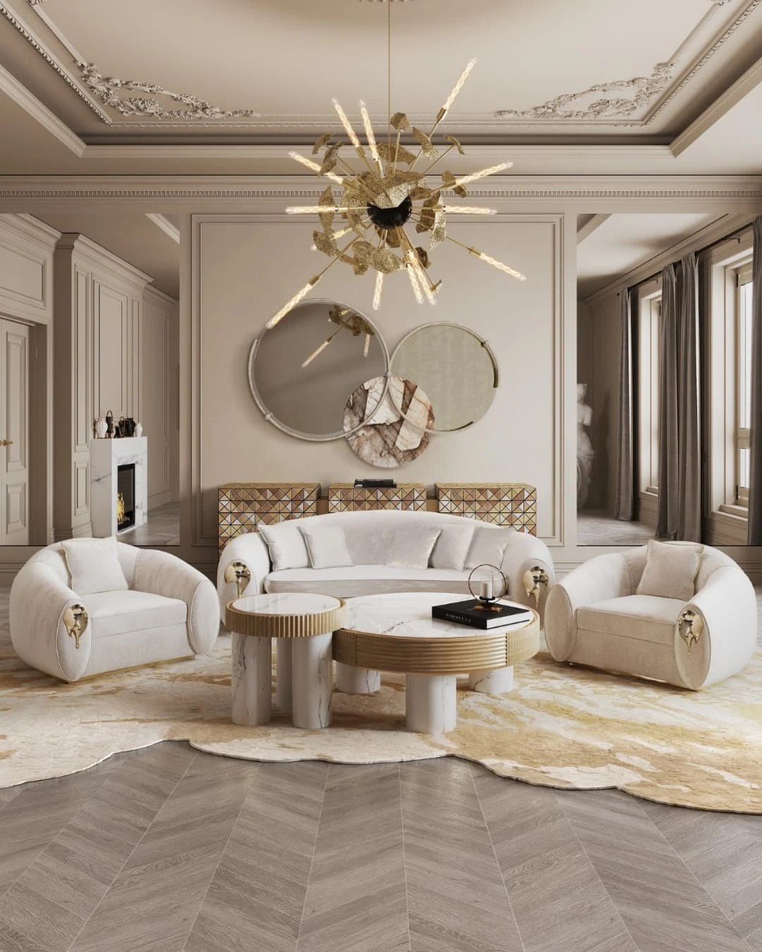 Covet Collection - Family gatherings take place in the living room ...