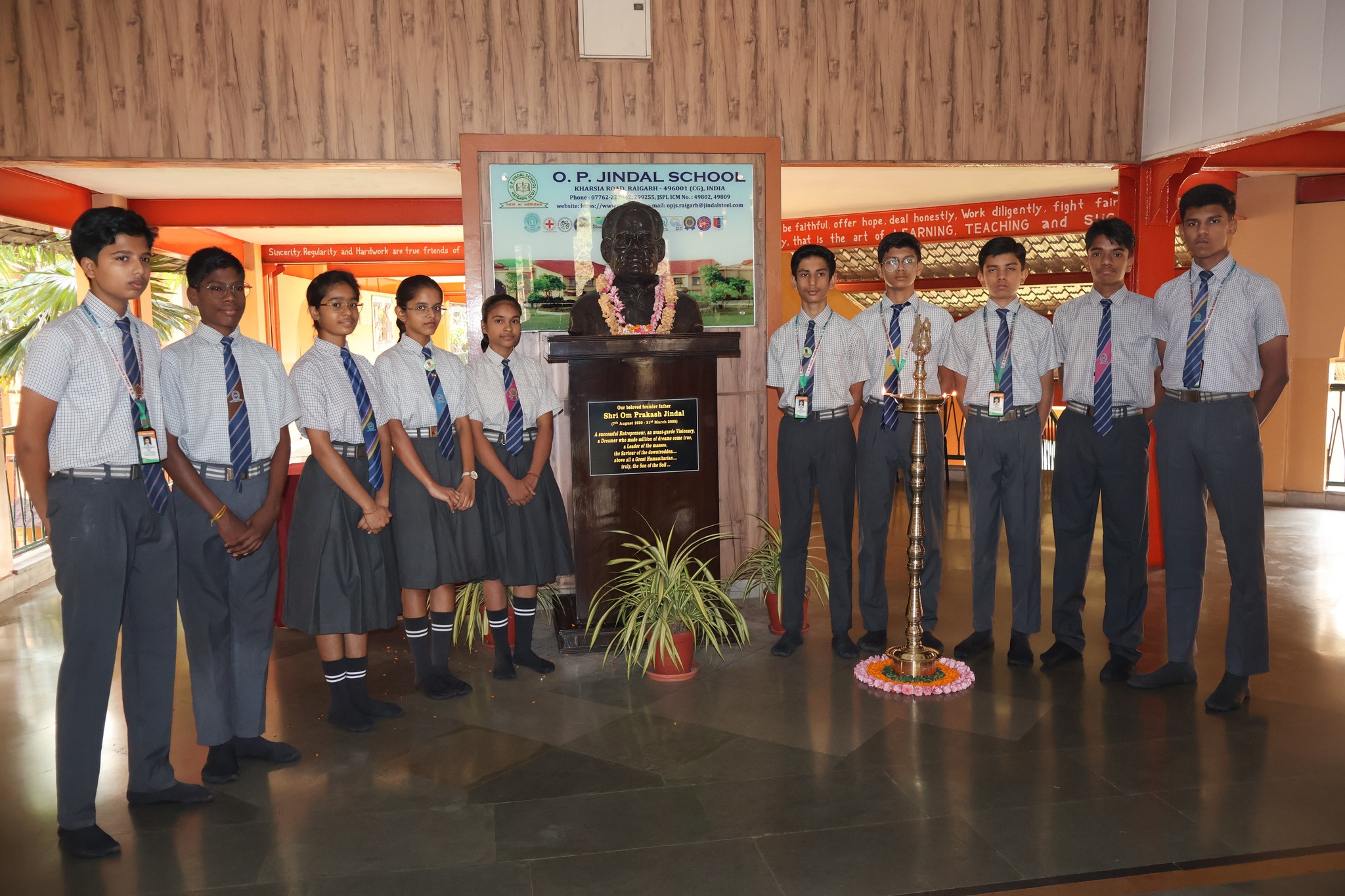 O.P. Jindal School,... - O.P. Jindal School, Raigarh - CG
