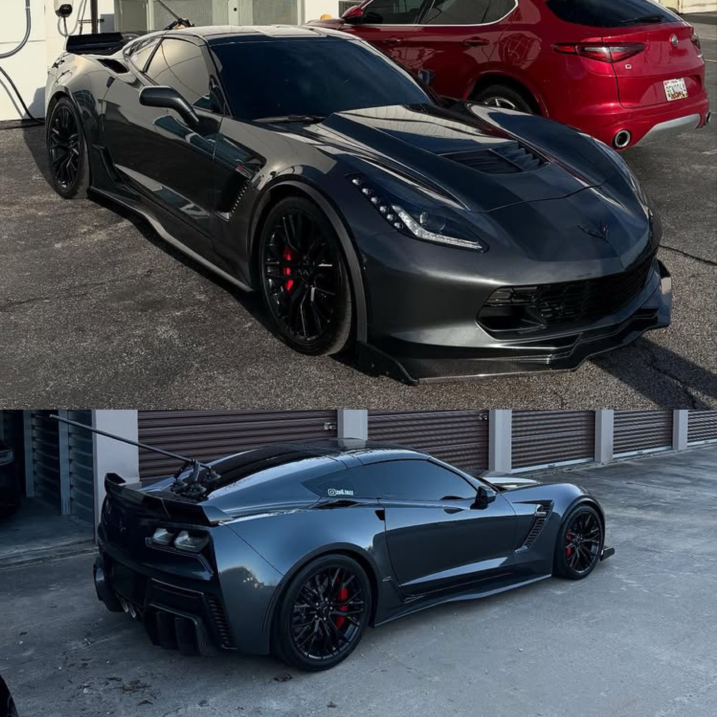 LSX - Love how clean this #C7 #Z06 Corvette looks that @zo6.tezz has ...