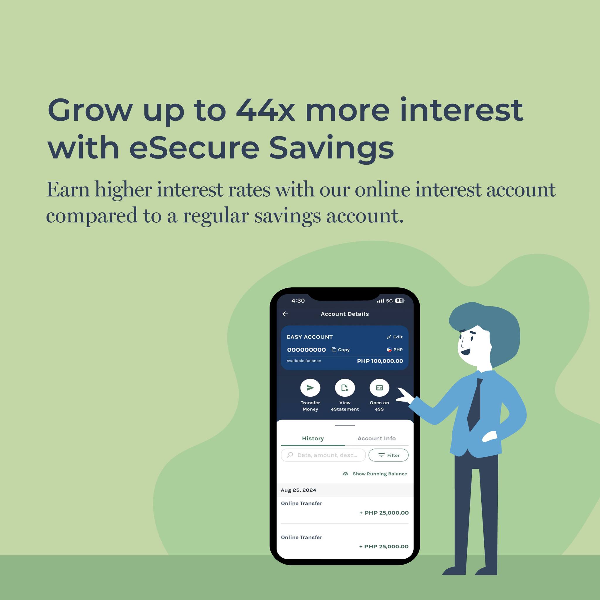 Security Bank - Here’s how you can set up to 10 accounts... | Facebook