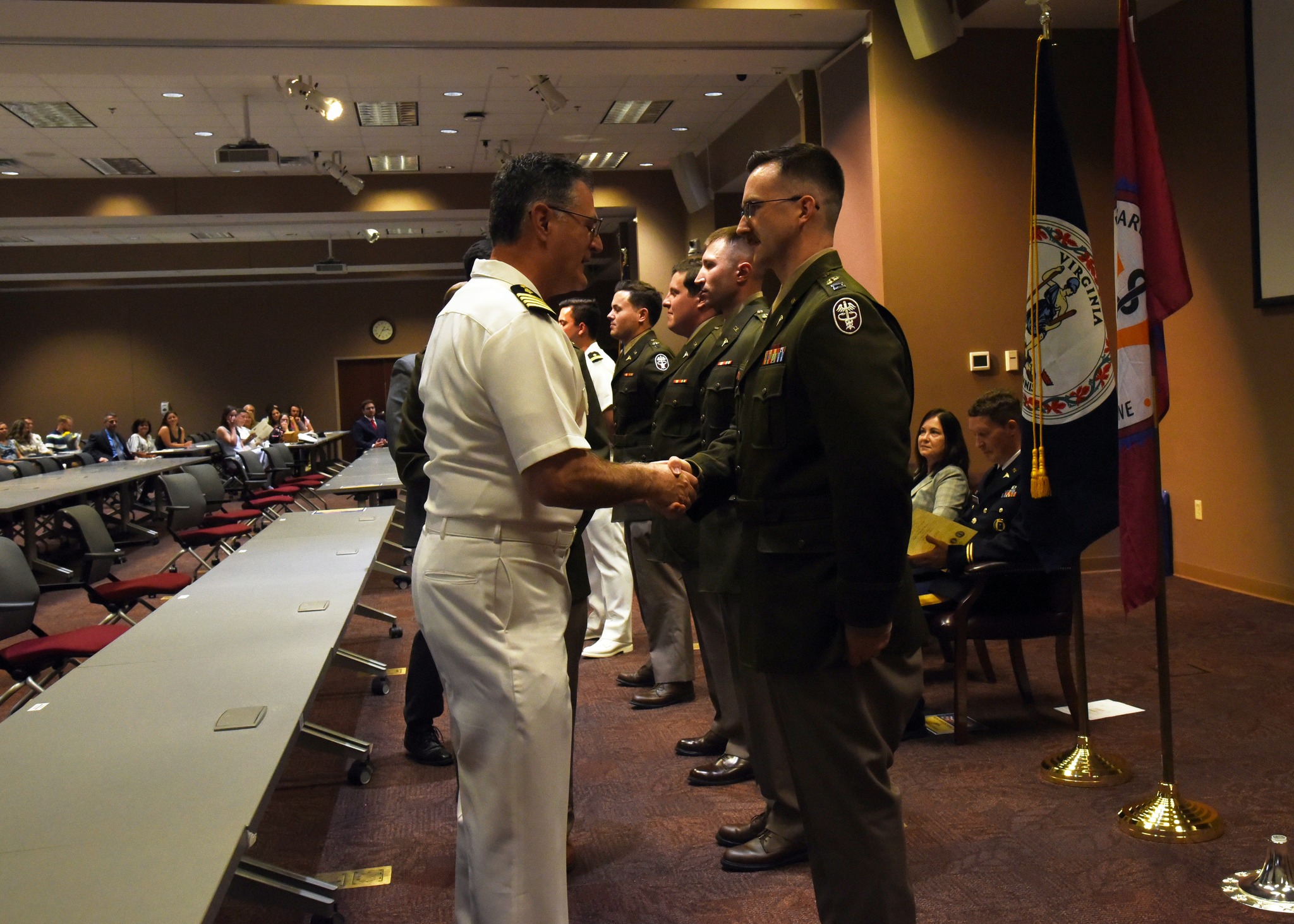 VCOM-Virginia military graduates from the Class of 2024 were honored ...