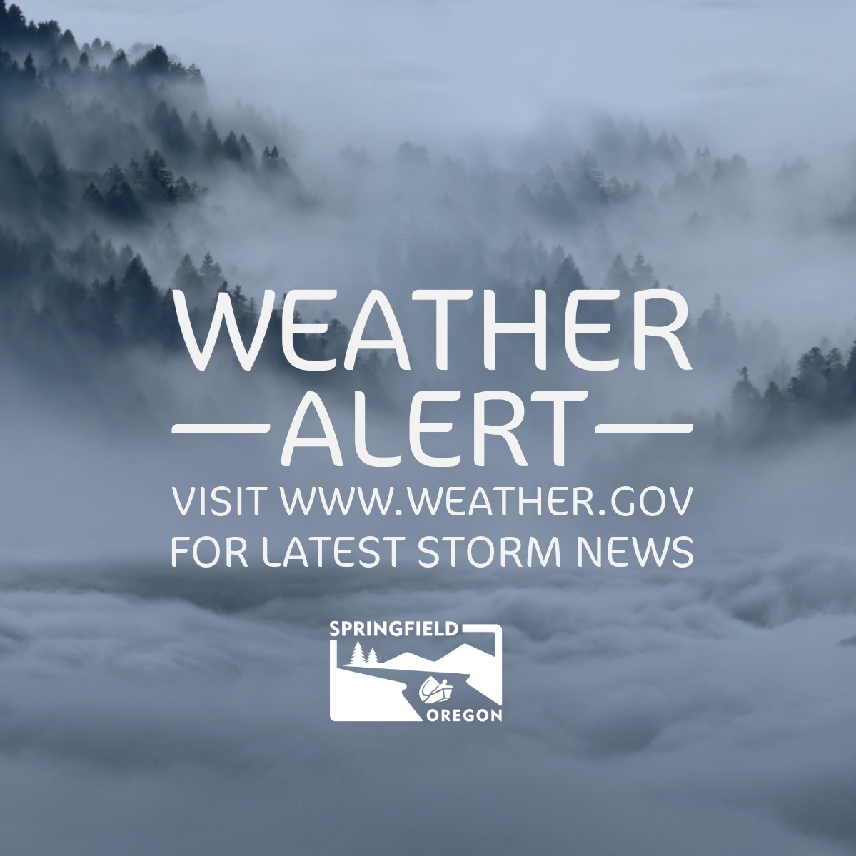 🌧️ Weather Update... - City of Springfield, Oregon Government