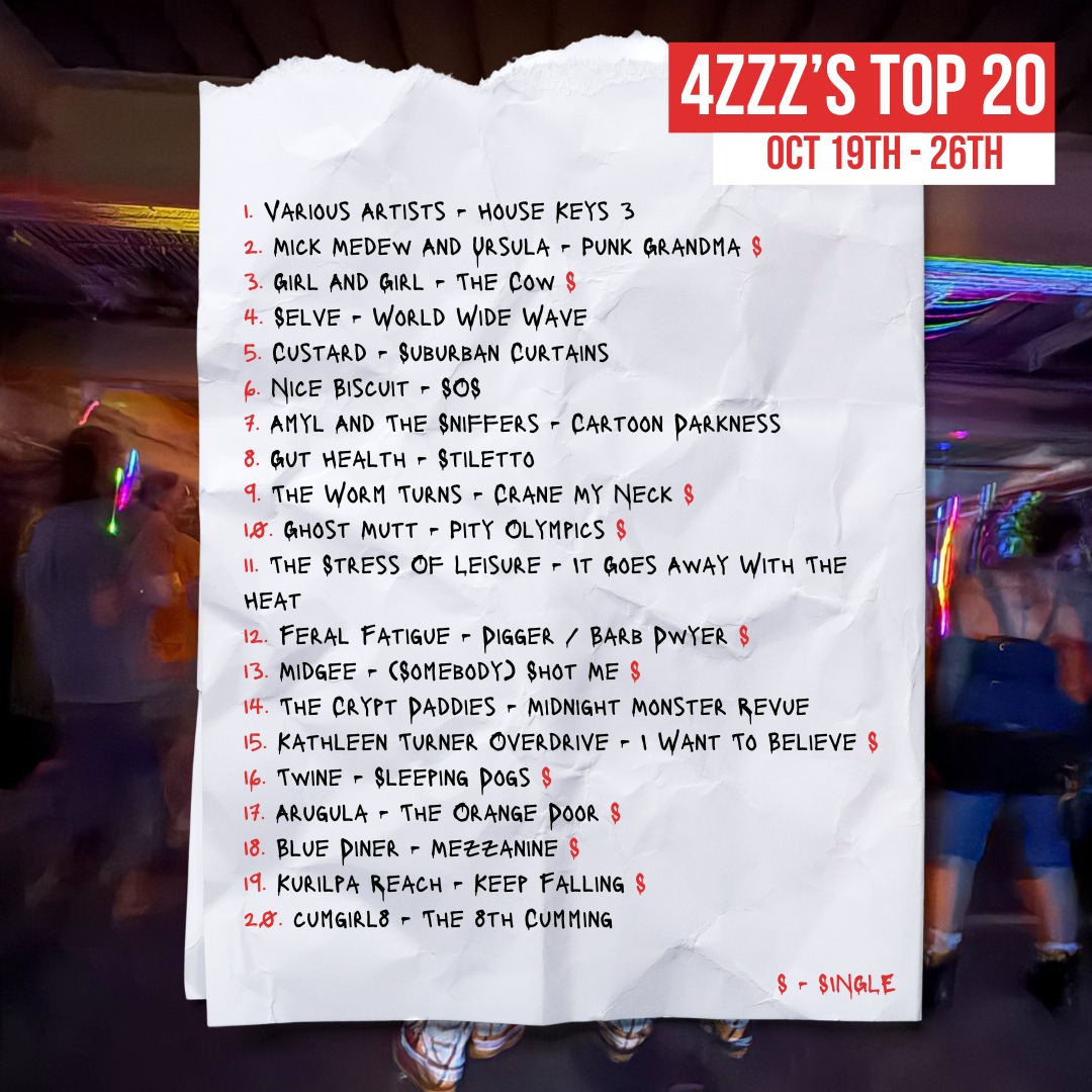 Top 20 rock countdown for October 4th