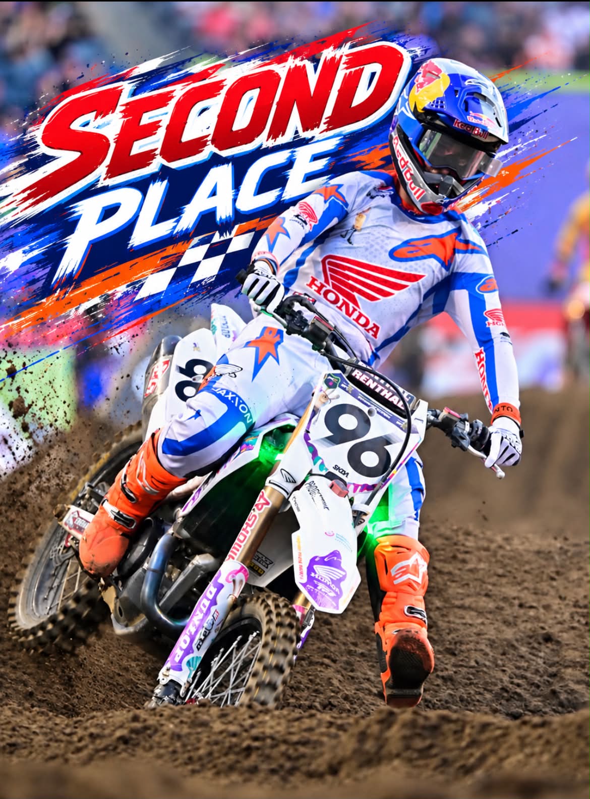 Hunter Lawrence takes second overall at SMX Playoff 2