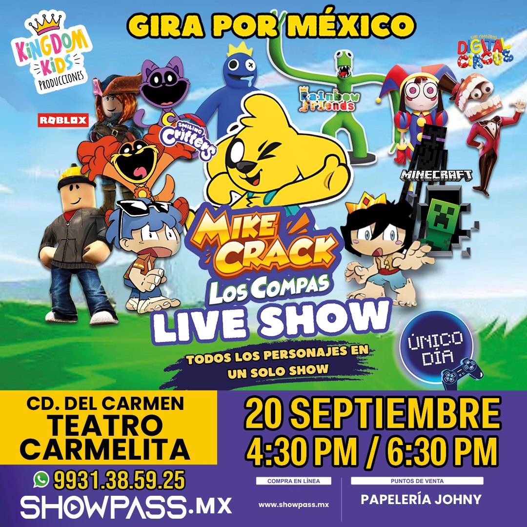 Grupo - 🎮 ¡Cd. del Carmen se prepara para el show más épico del año! 🎉 ...