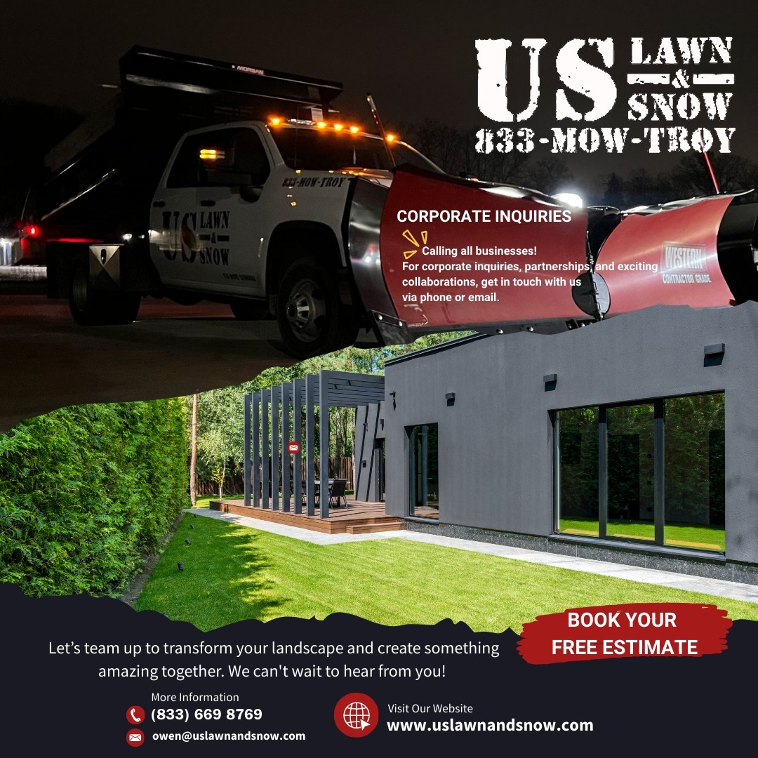 That zigzag mowing pattern hits different! 😎 Our team at US Lawn & Snow ...