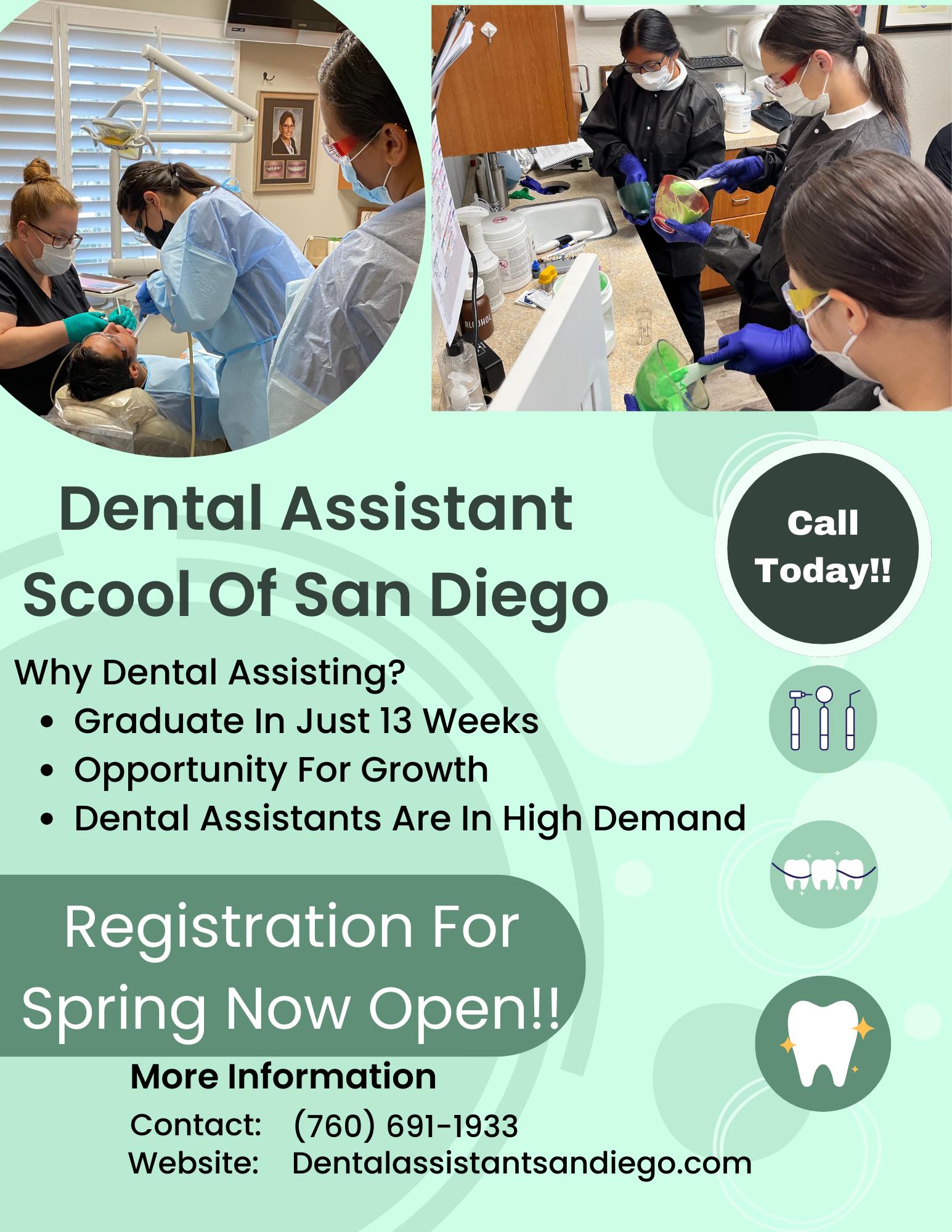 Dental Assistant School of San Diego | Vista CA