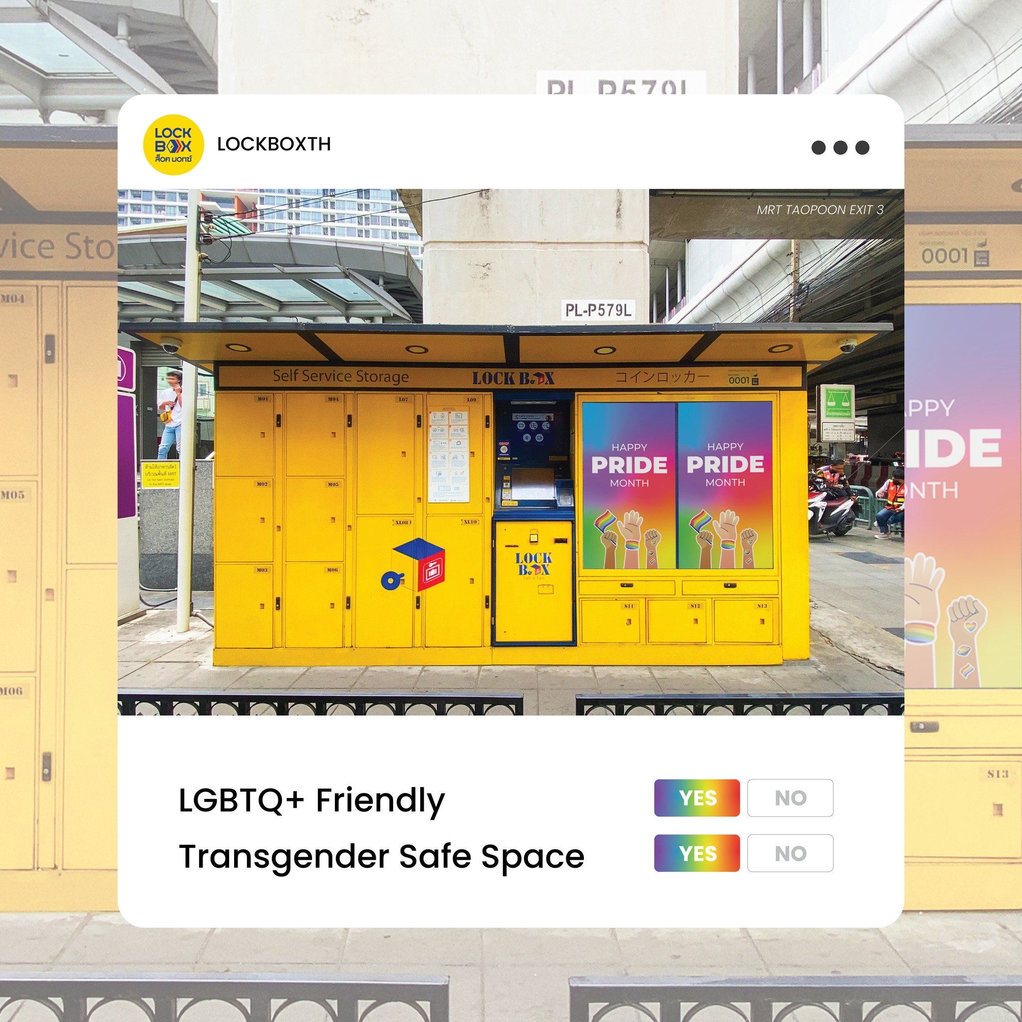 LockBox - 🏳️‍🌈 Lock Box PRIDE Everyday 🏳️‍🌈 . 📞 Tel : 02-821-6559 📱 ...