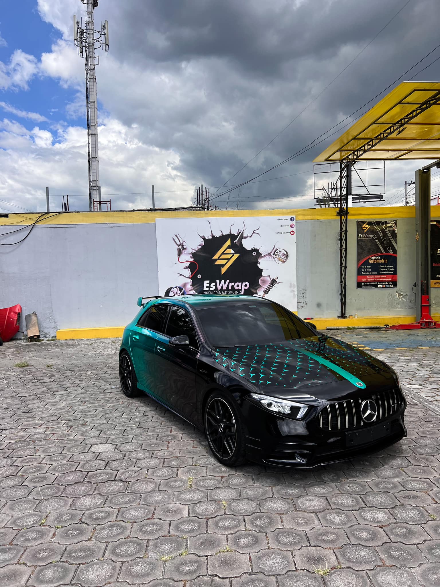 Eswrap - El mejor estilo plasmado a este hermoso AMG A35...