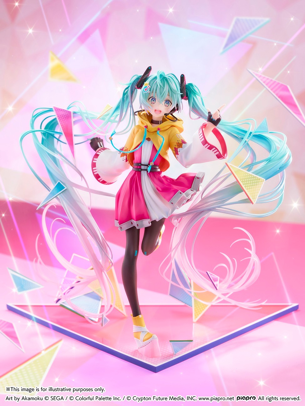 ミグシスページ CyberZ presents a vibrant 1/7 scale of Hatsune Miku from “HATSUNE