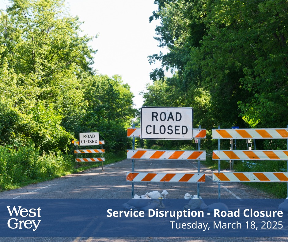 The Municipality - Service Disruption - Road Closure - Tuesday, March ...