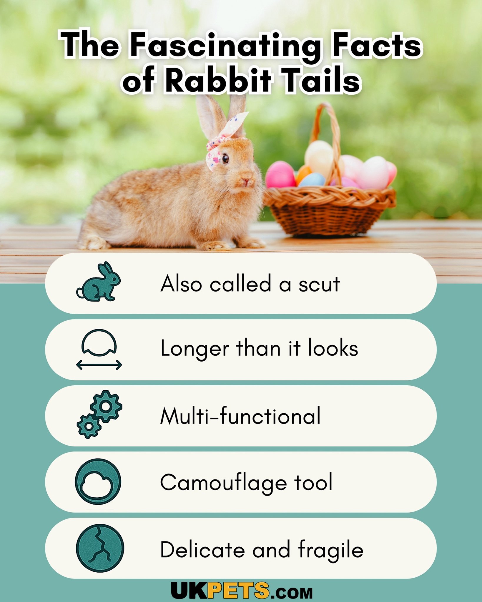 UK - Rabbits 🐰 are often associated with Easter because they symbolise ...