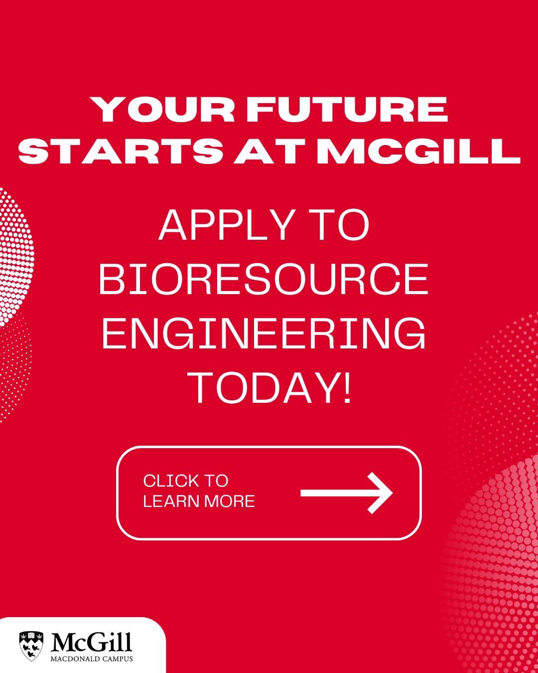 McGill University Bioresource Engineering | Sainte-Anne-de-Bellevue QC