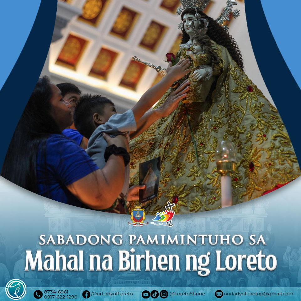 National - 𝐒𝐀𝐁𝐀𝐃𝐎 𝐒𝐀 𝐋𝐎𝐑𝐄𝐓𝐎 Abril 12 | Sabadong Pamimintuho sa Mahal na ...
