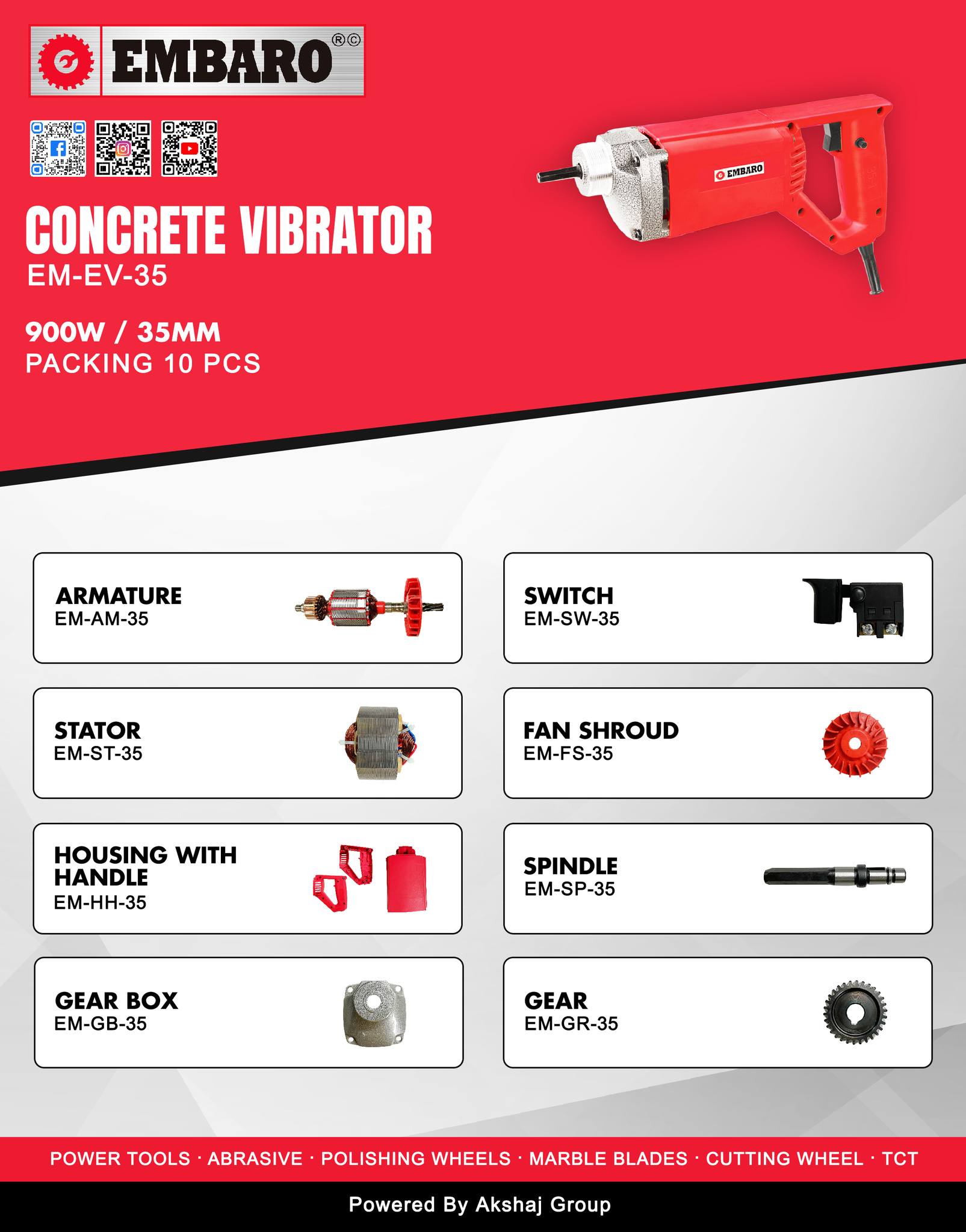 Akshaj - ⚡️EMBARO⚡️ TOP QUALITY Book now Use the right equipment the ...