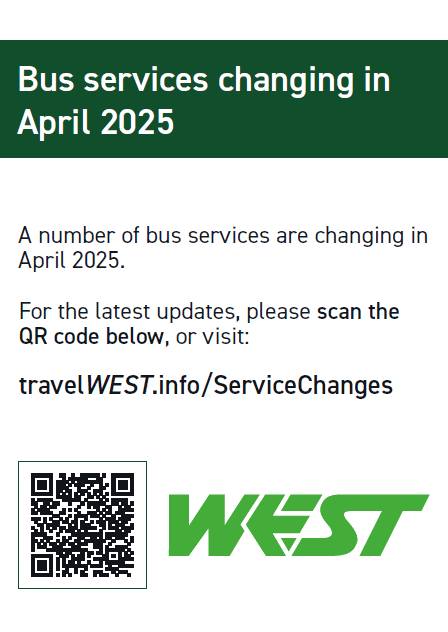 Nailsea Town Council - BUS SERVICE CHANGES FOR APRIL 2025 Details ...