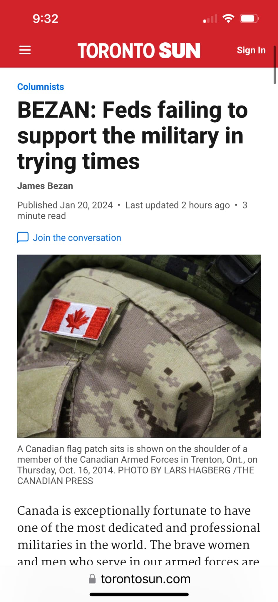 James Bezan - The CAF are short 15,500 personnel while... | Facebook