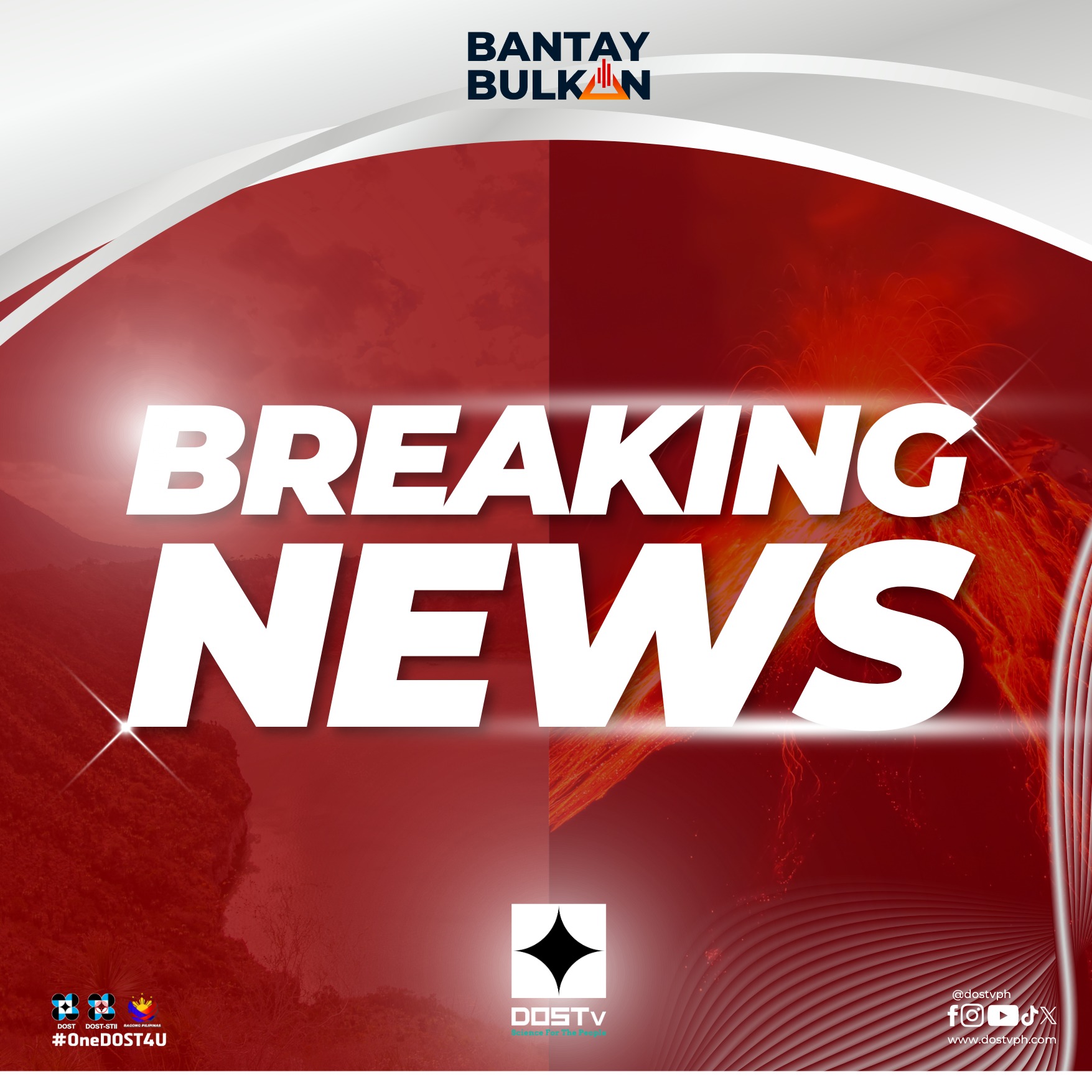 DOSTv - DOST-PHIVOLCS has reported an ongoing...