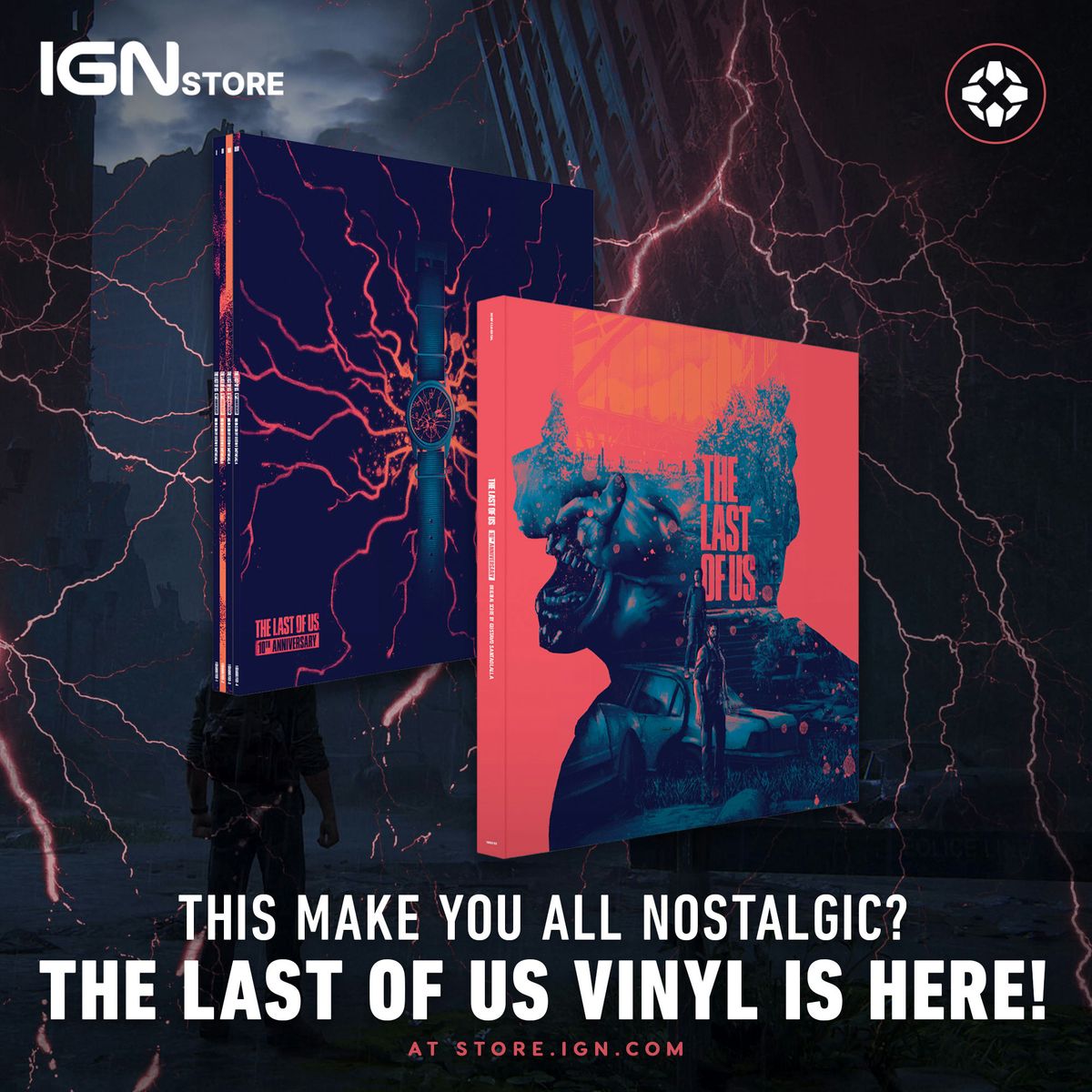 Check out The Last of Us 10th Anniversary Vinyl Box Set on the IGN