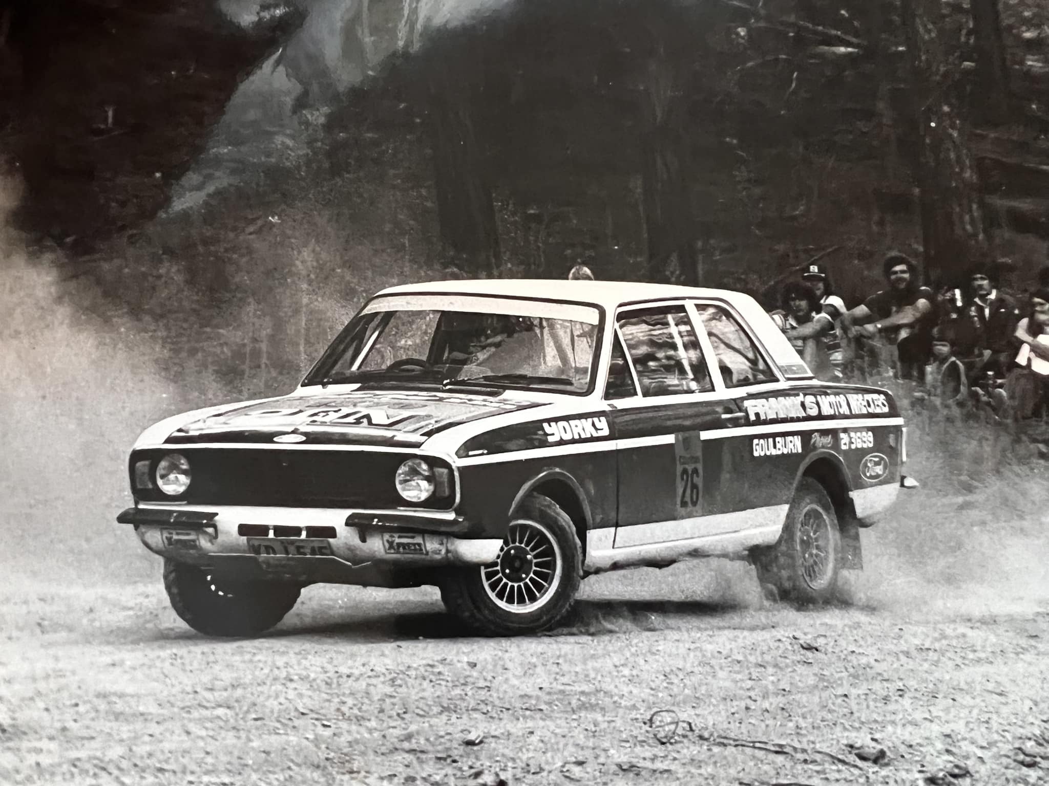 Historic Rally Association | 1979 /80 1 of 2 cortina’s running under ...