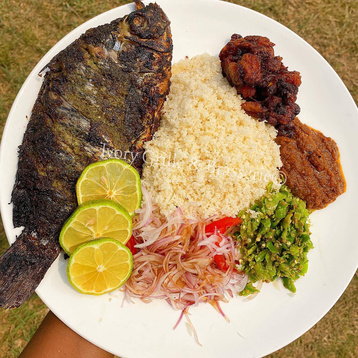 Ivoryfoods - #Attieke for Life🔥 ️😃! -Attieke+grilled/fried chicken ...