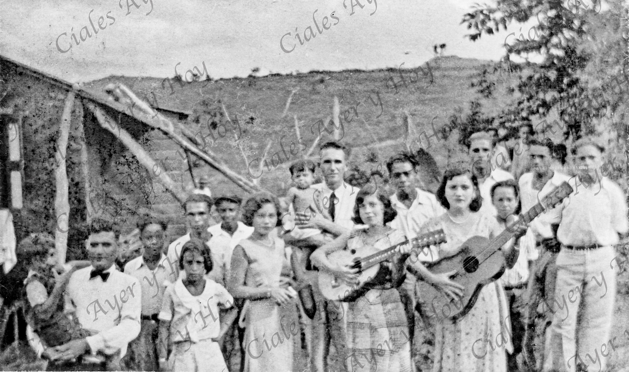 Parranda en el campo, Ciales 1934. En... - Ciales Ayer y Hoy | Facebook