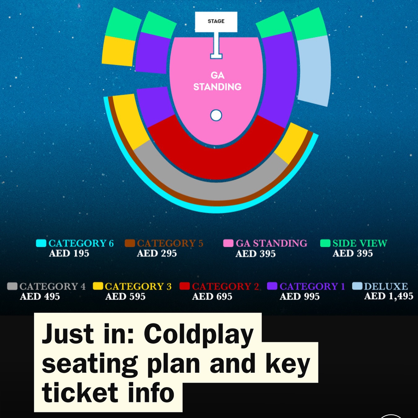 🚨 Coldplay fans, it’s time! 🚨 The... - Time Out Abu Dhabi