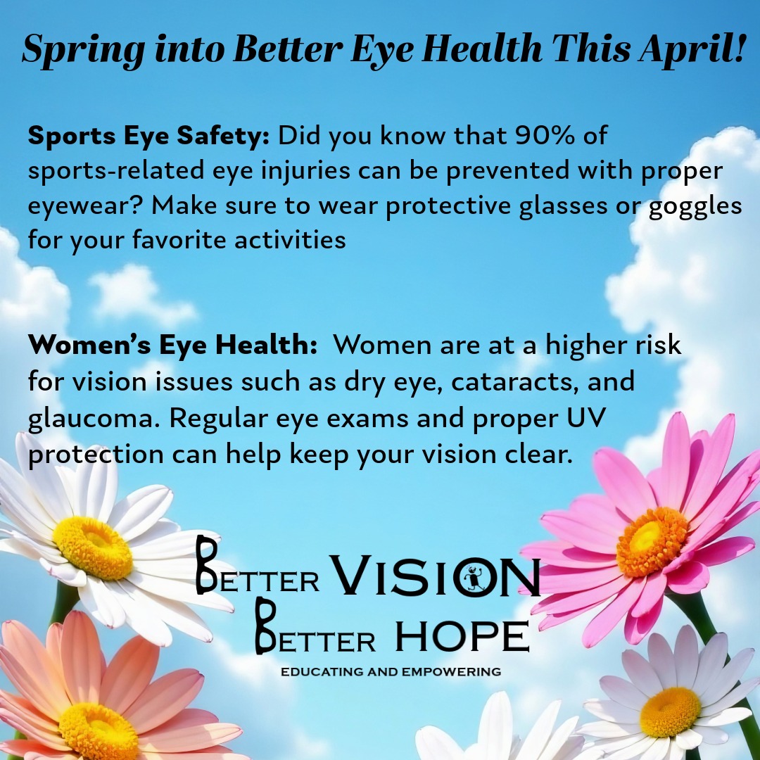Better - Now 👁️ Know: Spring into Better Eye Health This April! April ...