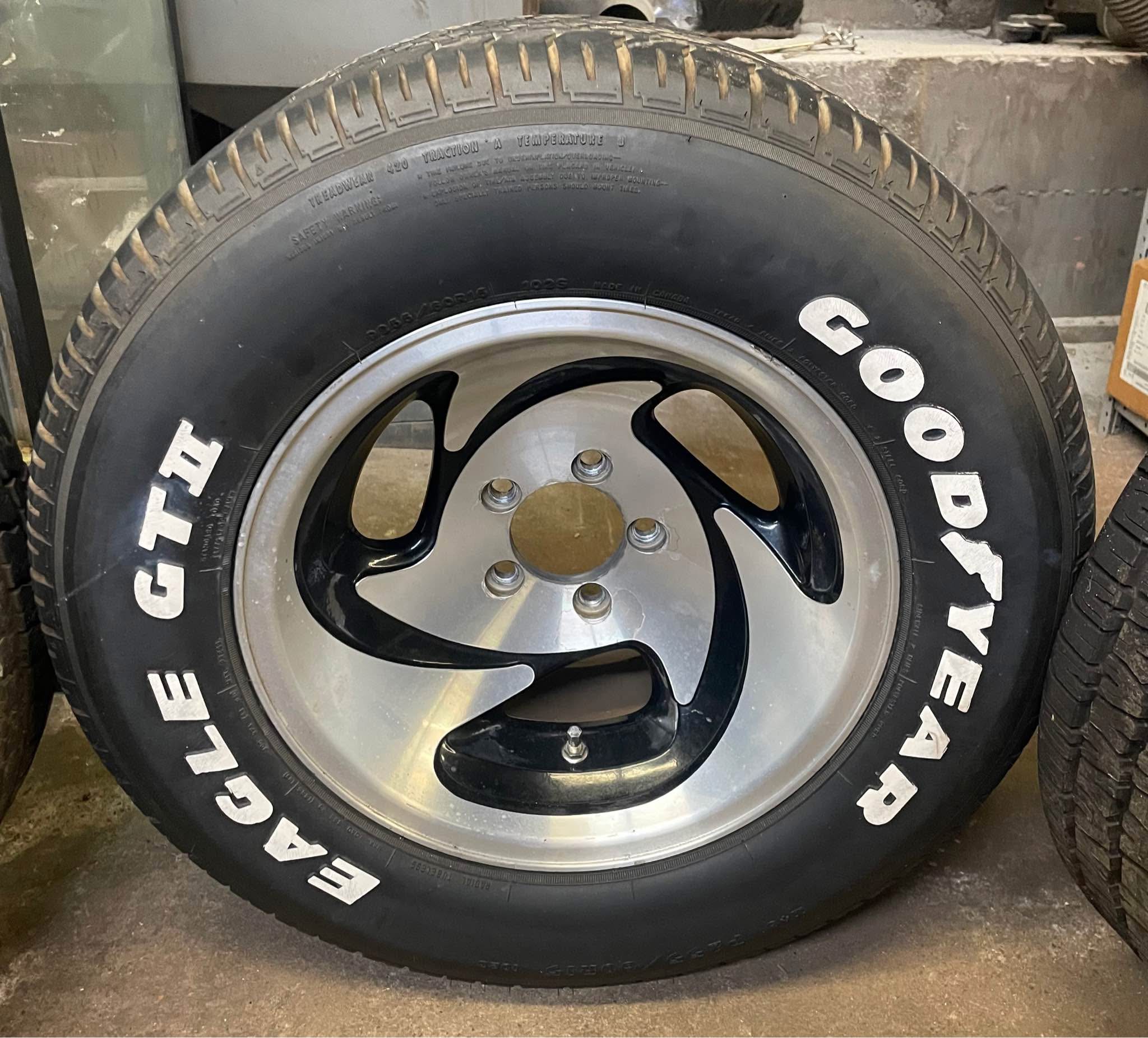 4 Rims 5x4.5 bolt pattern w/ 225/60 R15 Tires & 255/60 R15 Tires ...