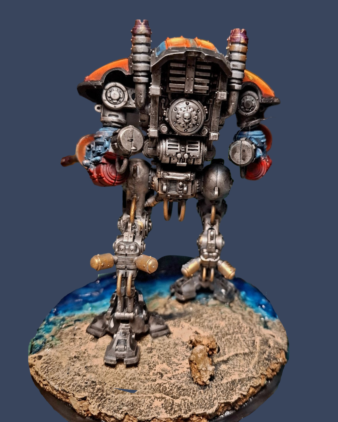 Custom Imperial Knight armiger El Jaibatron inspired by