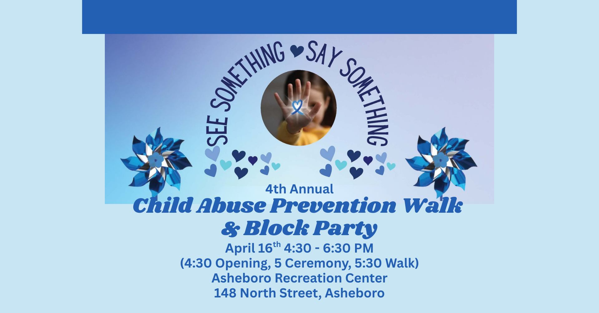 Child Abuse Prevention Awareness Walk & Block Party