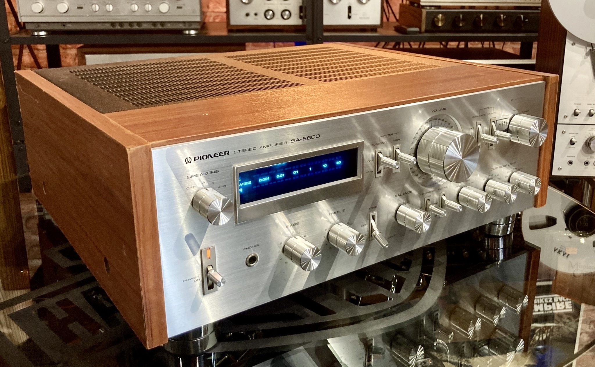 Pioneer SA-8800 Blue Line #pioneer #vintage #hificlass