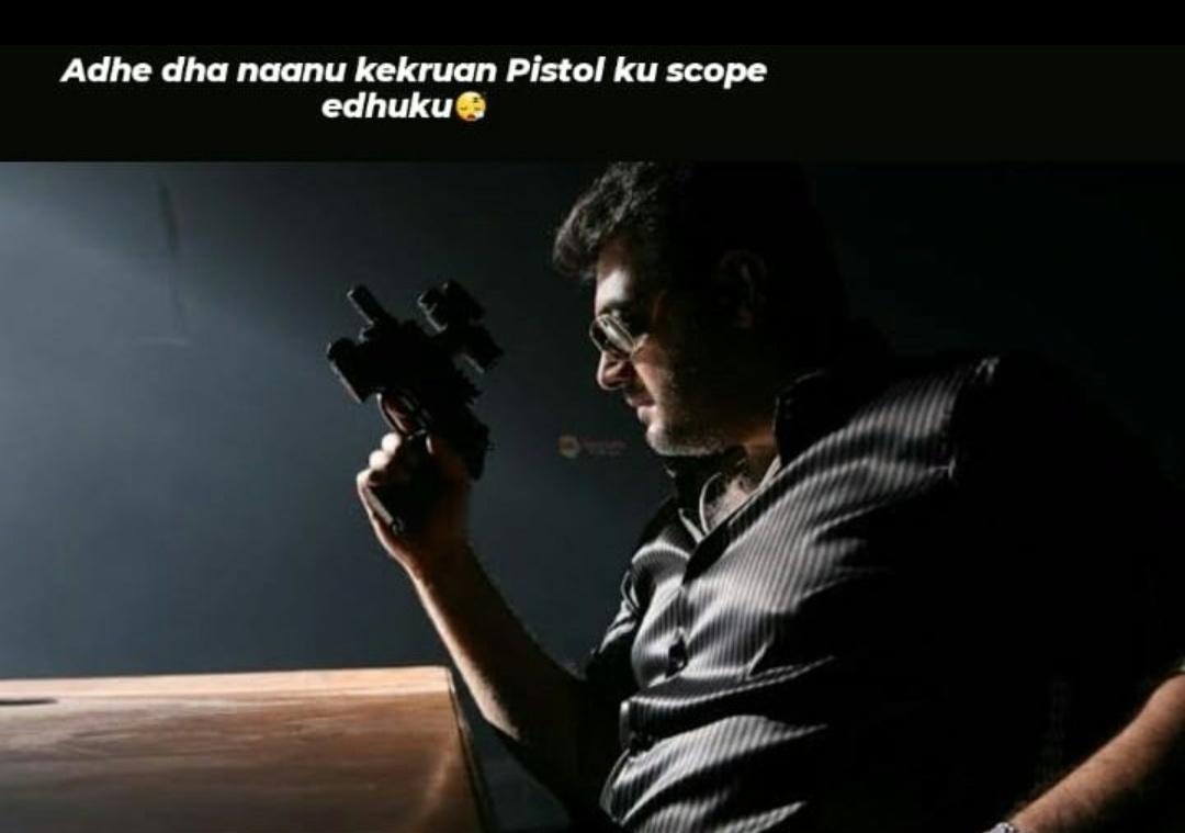 Shot gun ku scope pota dhne... - Panchikawatta meme zone