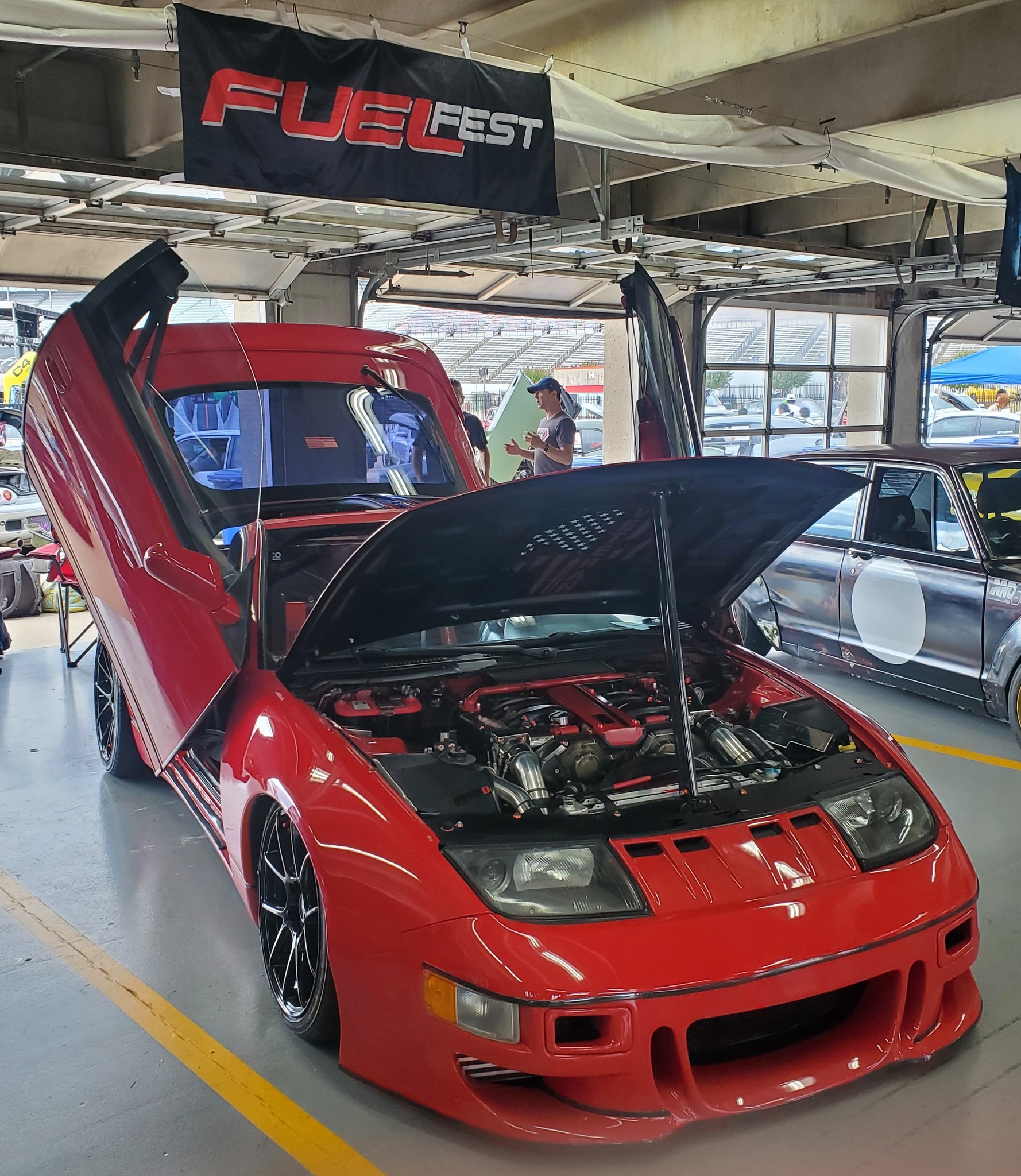 1992 Nissan 300ZX Twin Turbo 'Lil Red' custom engine build