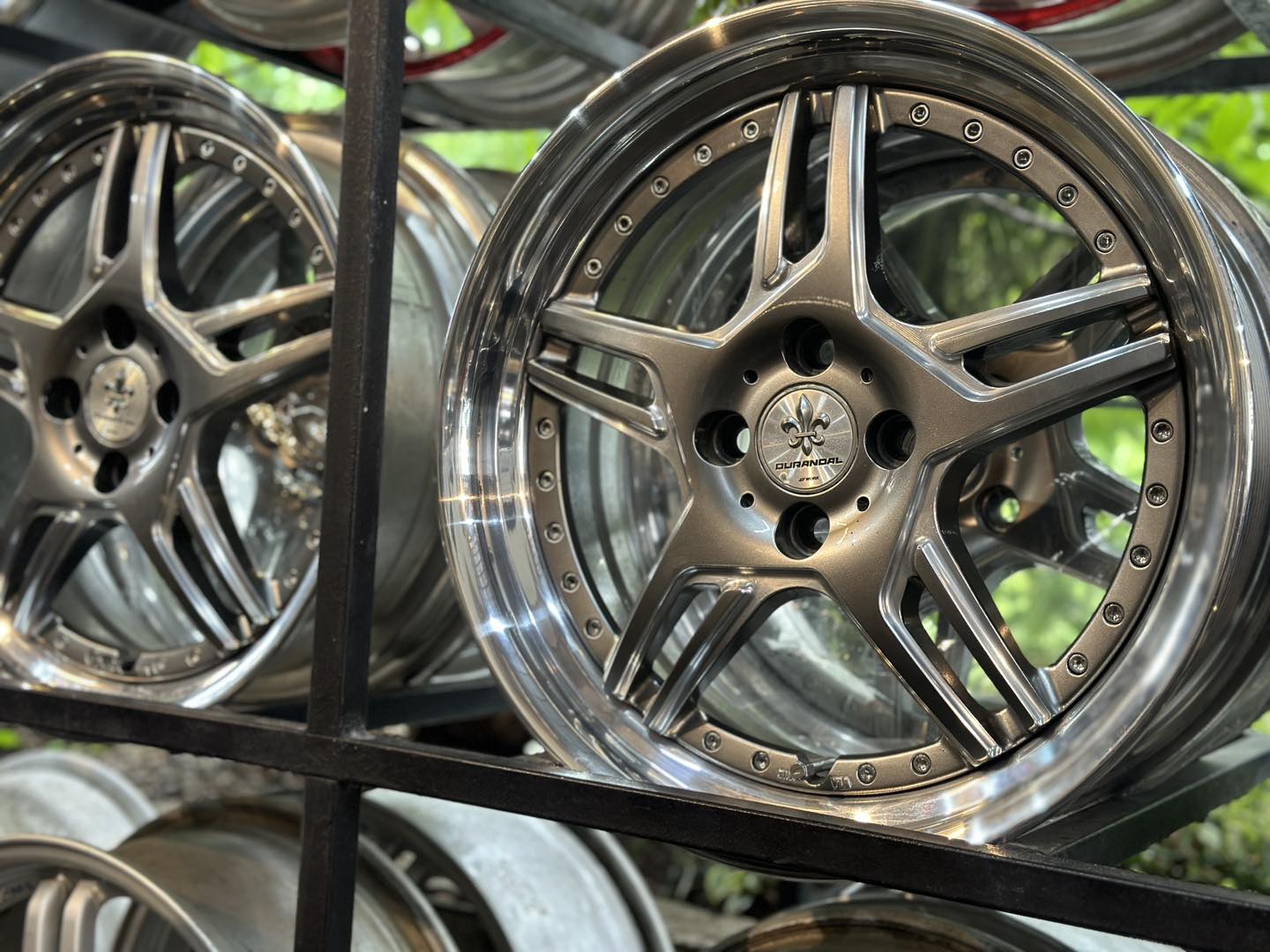 Work Durandal DD10.2 in black machined polished available now