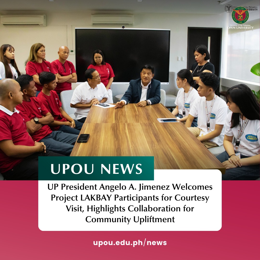 On 12 August 2024,... - UPOU Massive Open Distance e-Learning | Facebook