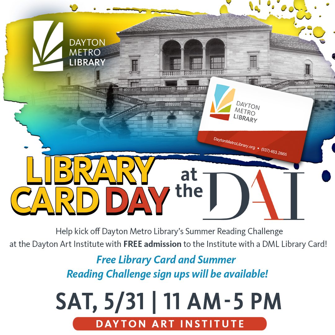 Library Card Day at the Dayton Art Institute