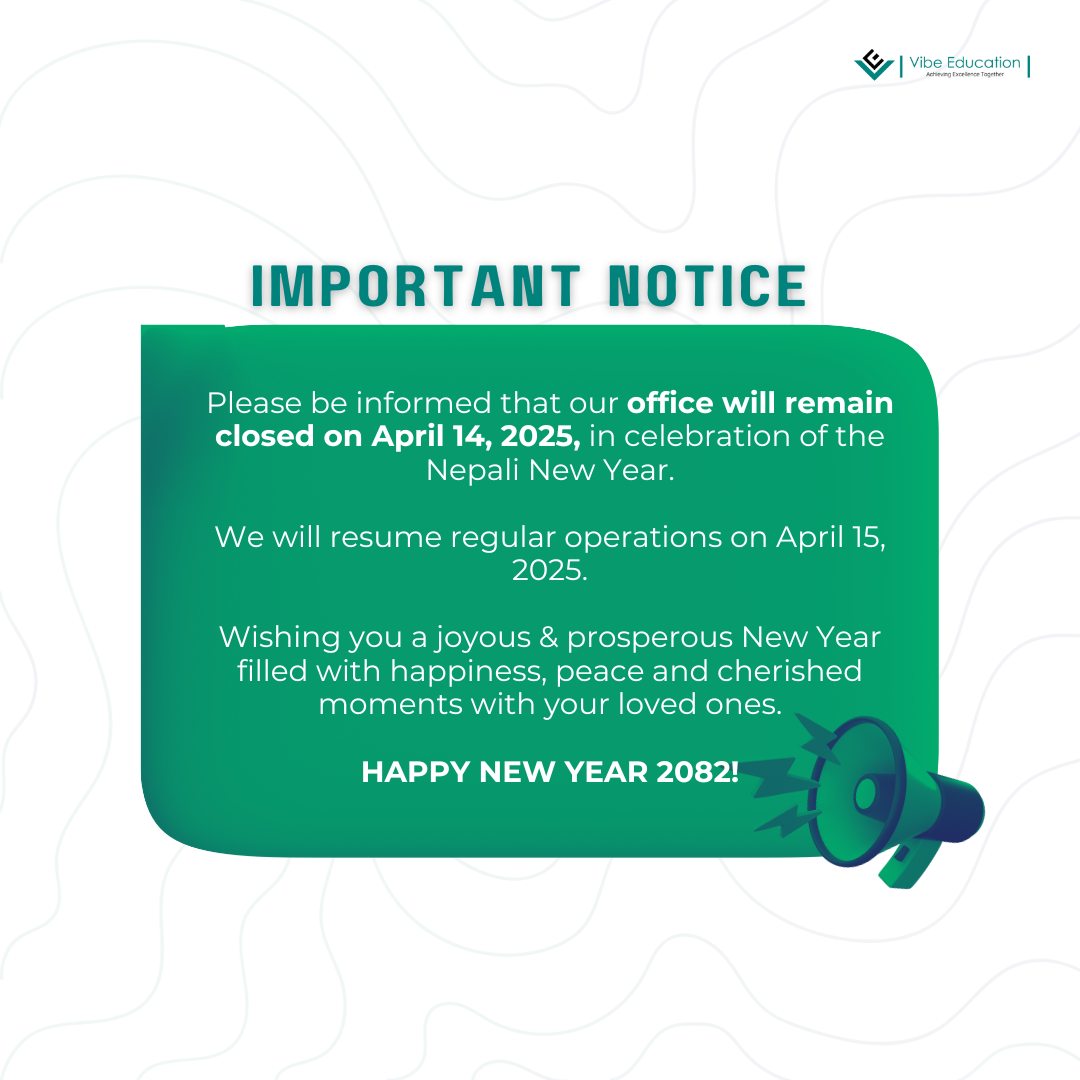 Vibe - Please be informed that our office will remain closed on April ...