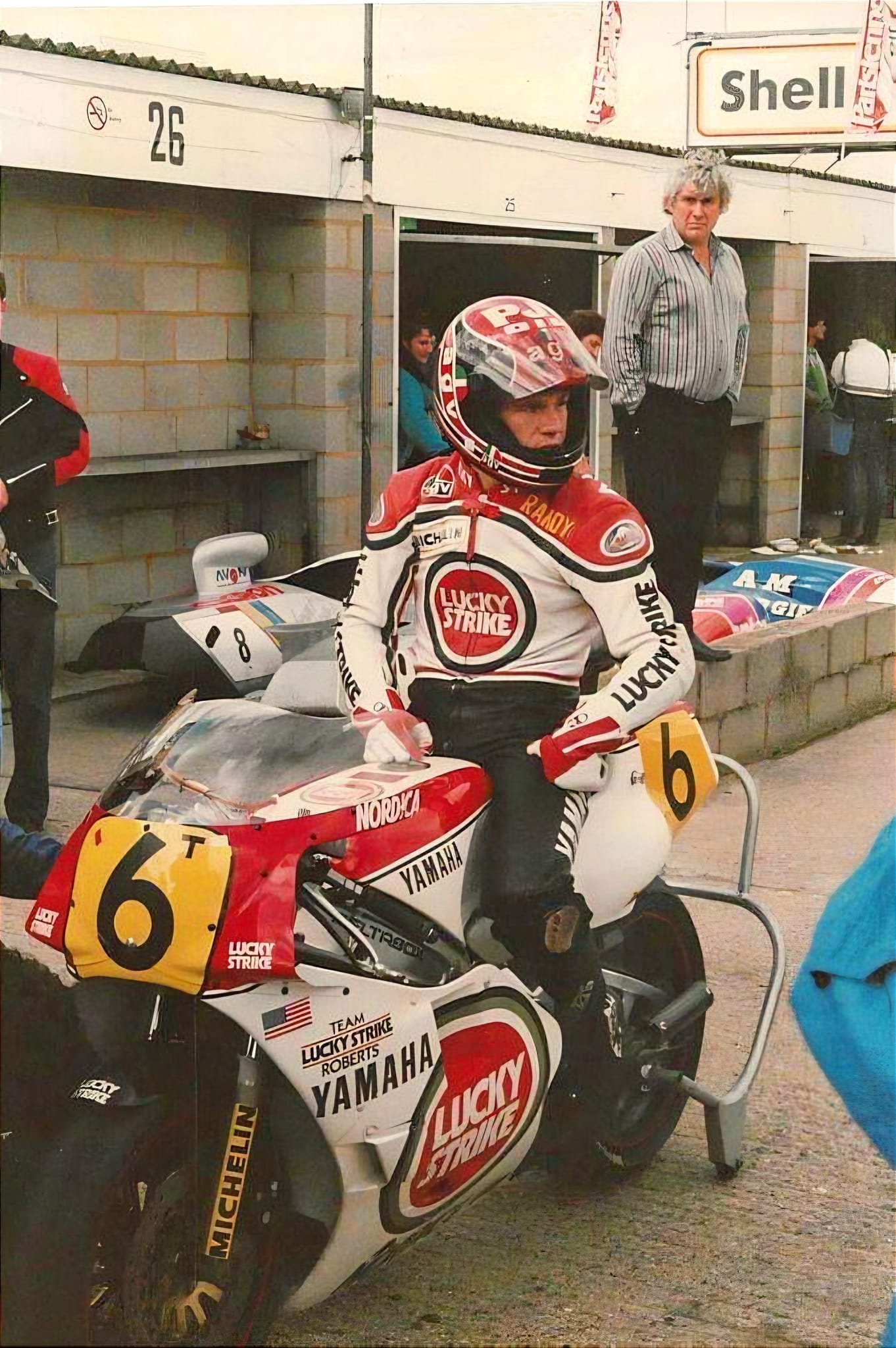 ROAD RACING PHOTOS 70/80/90 | RANDY MAMOLA 🇺🇲 TEAM ROBERTS LUCKY STRIKE ...