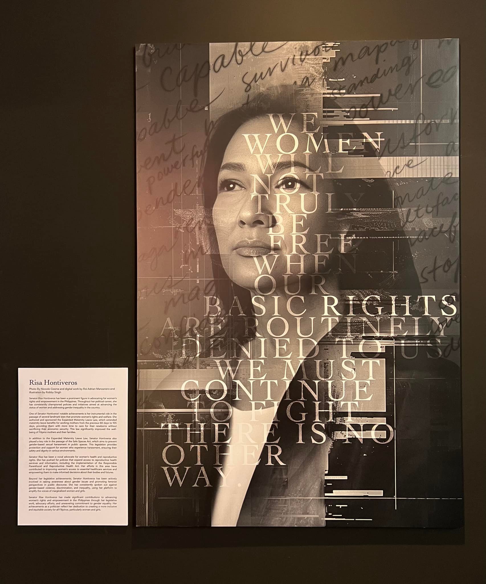 “Women in Focus” exhibit sa... - Senator Risa Hontiveros