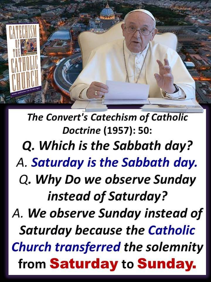 The everlasting - 📣📣📣 THE PAPAL CHURCH OF ROME BOAST FOR CHANGING THE ...