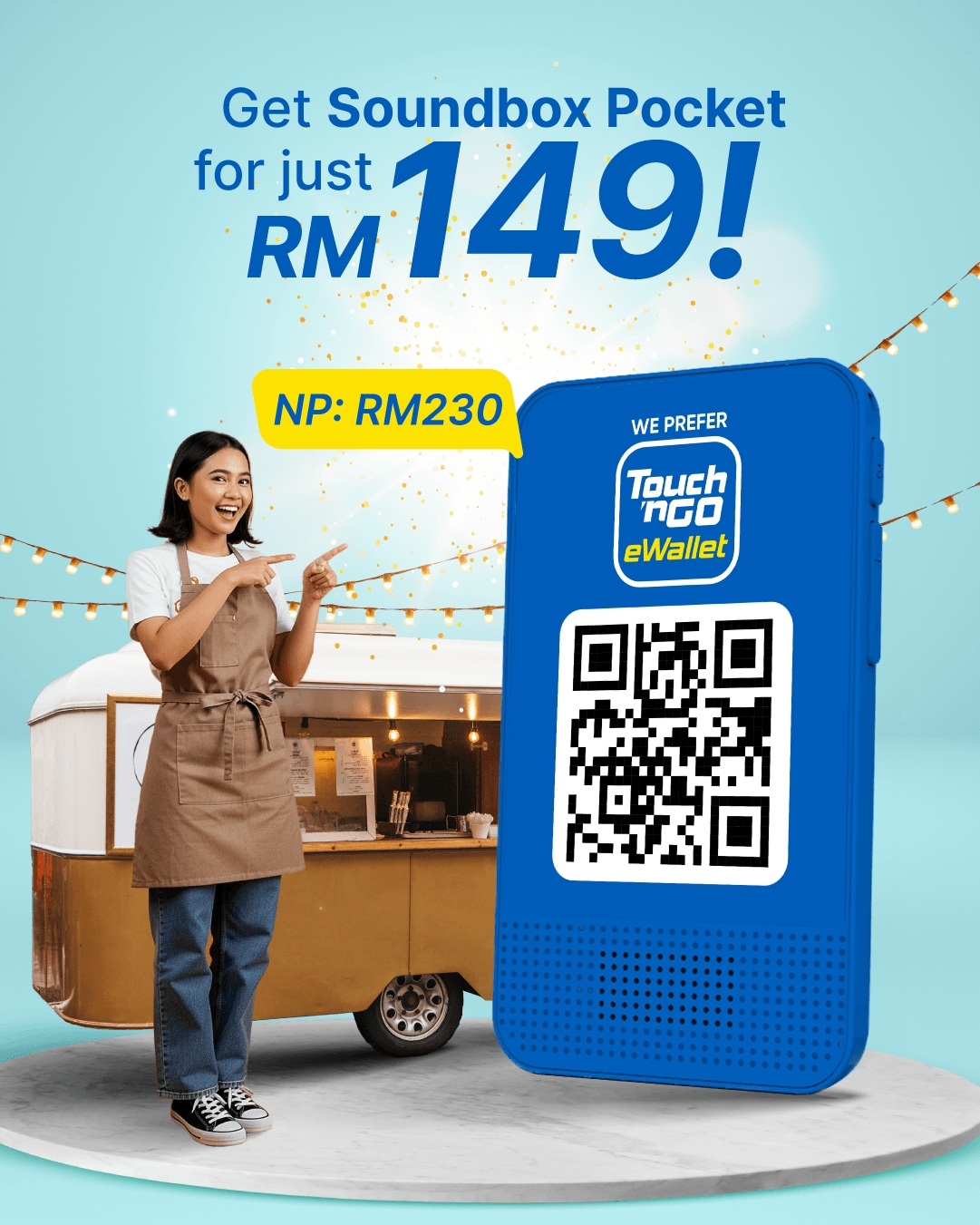 Touch - Small but mighty! 🙌 And now RM149 je 🔊🙌 With the Soundbox ...