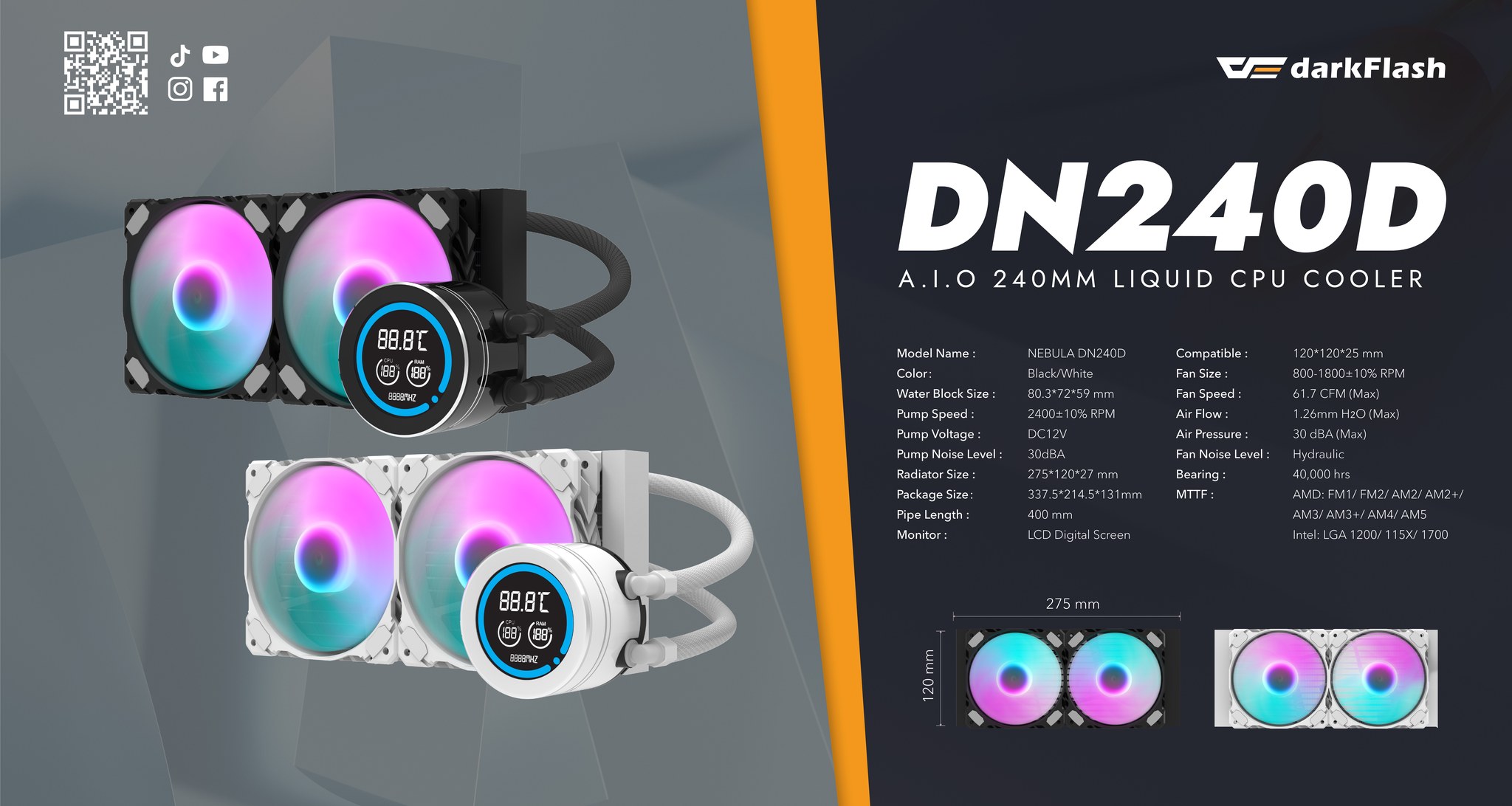Plenty Computer - 🔥ขอแนะนำ DN240D Liquid CPU Cooler ... | Facebook