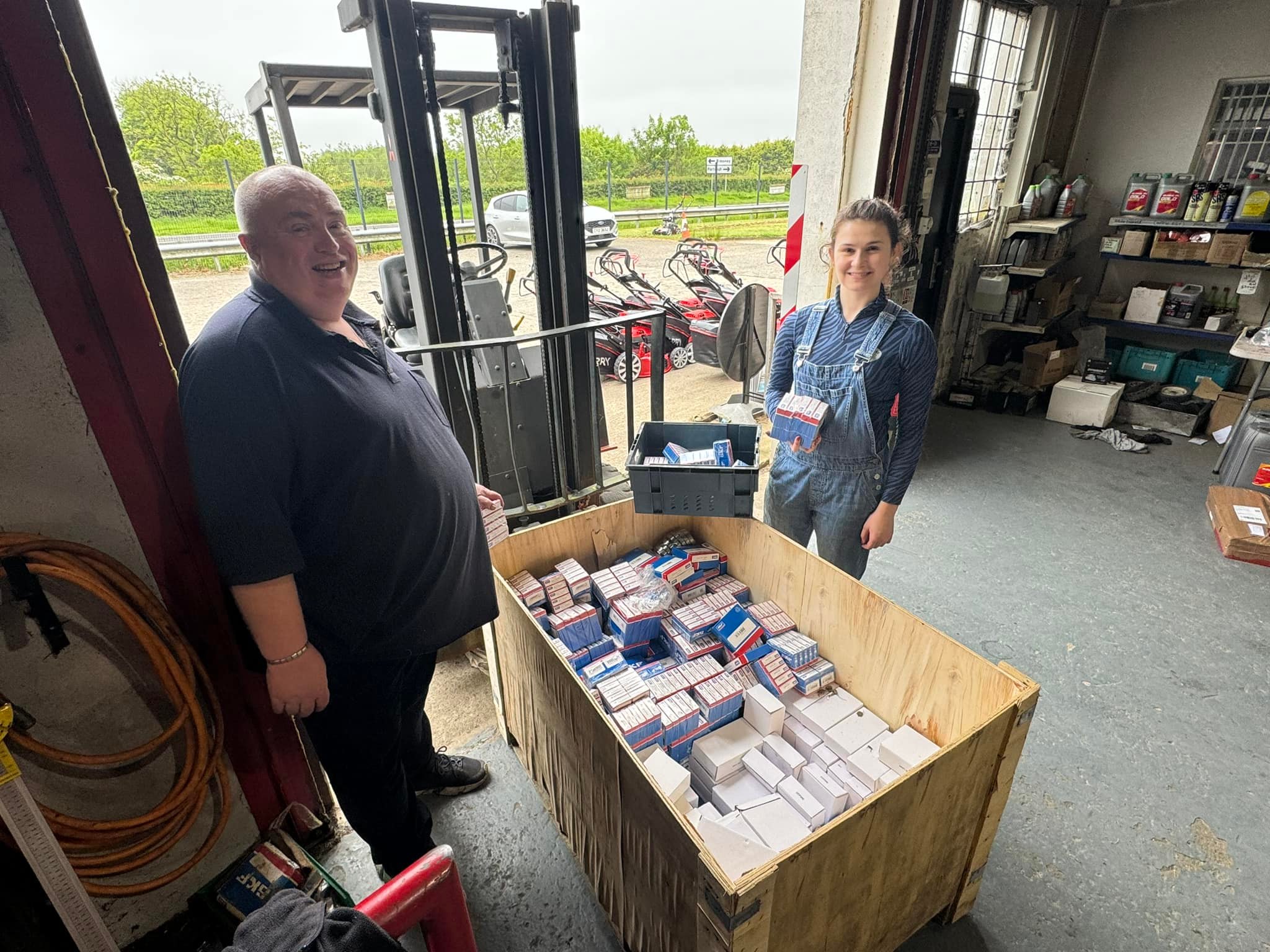 Big well done to Charlie and Taryn... - John Whyte Bearings