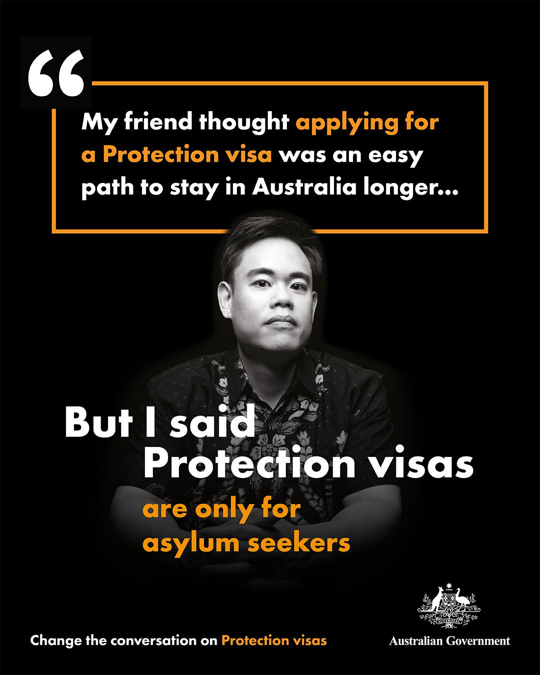 Australian - Protection visas (subclass 866) are for asylum seekers ...