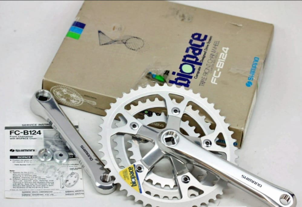 Shimano FC-B124 mountain bike triple crankset review