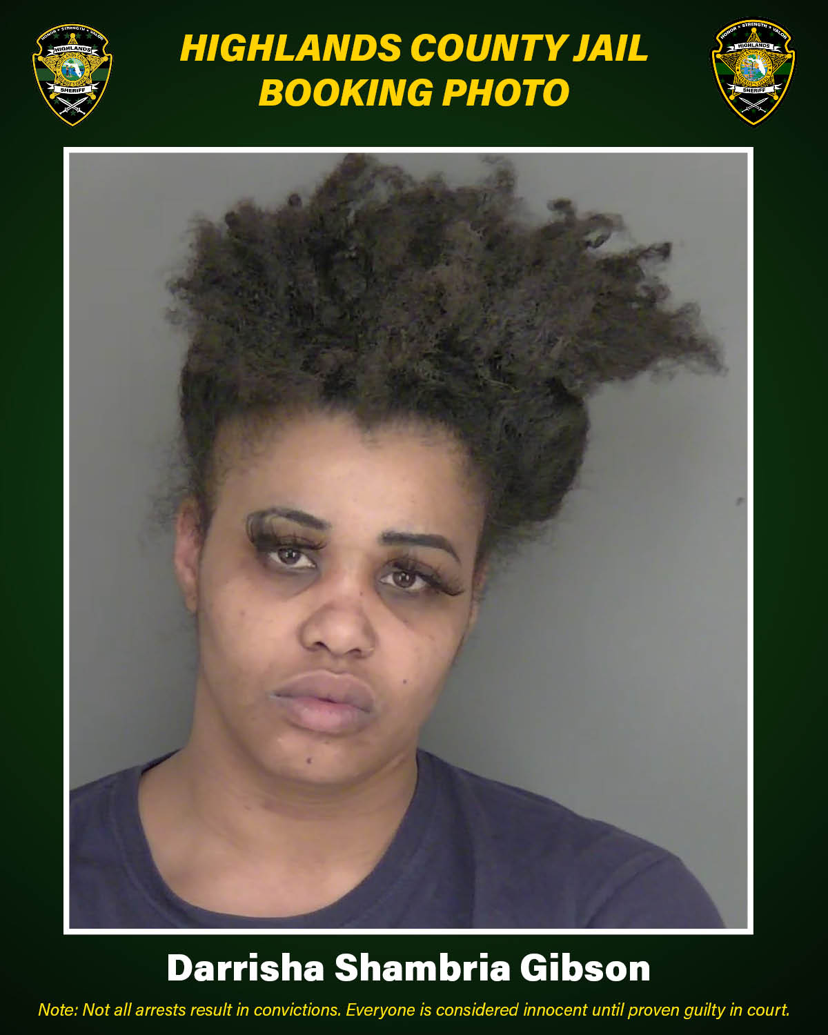 Highlands County Sheriff's Office - Sheriff Paul Blackman - Darrisha ...