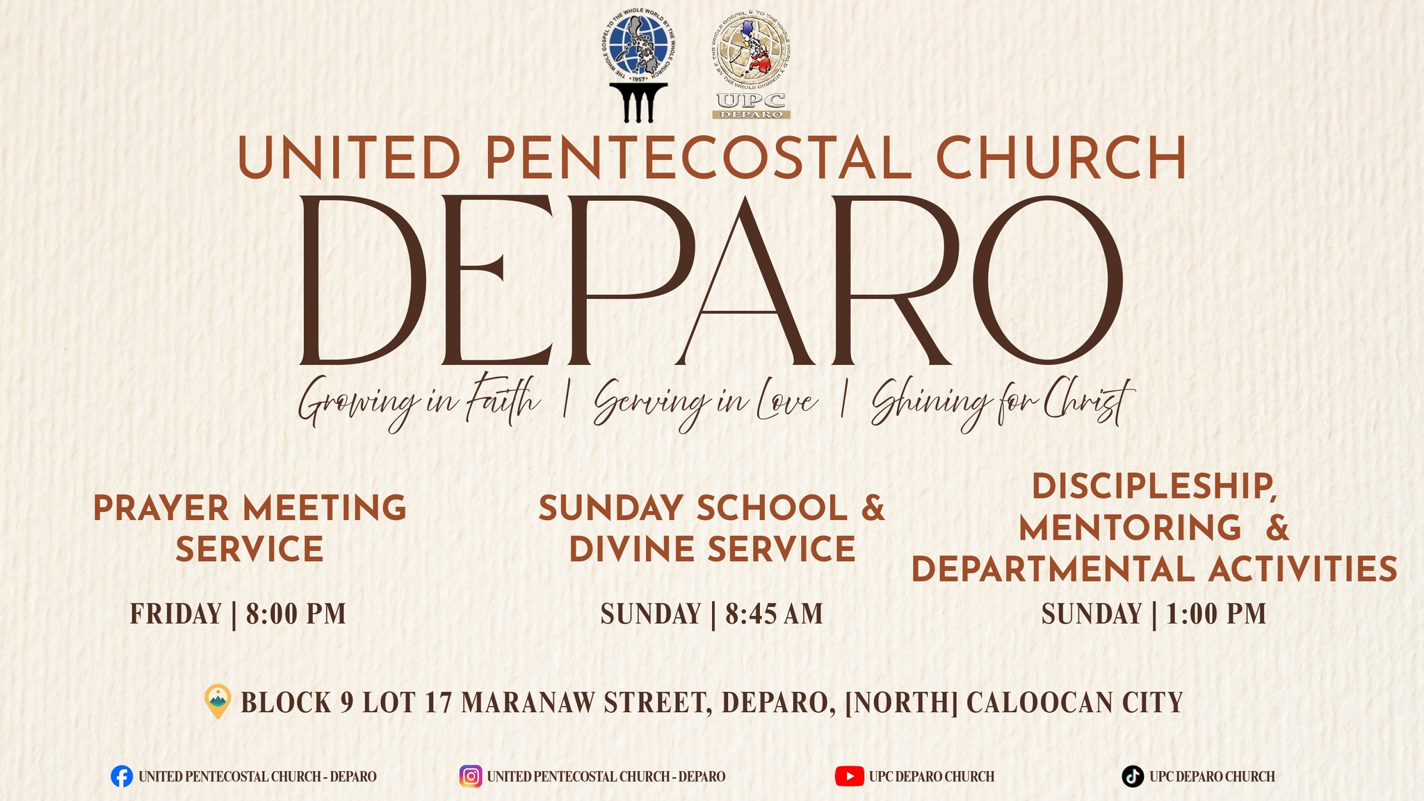 United Pentecostal Church - Deparo