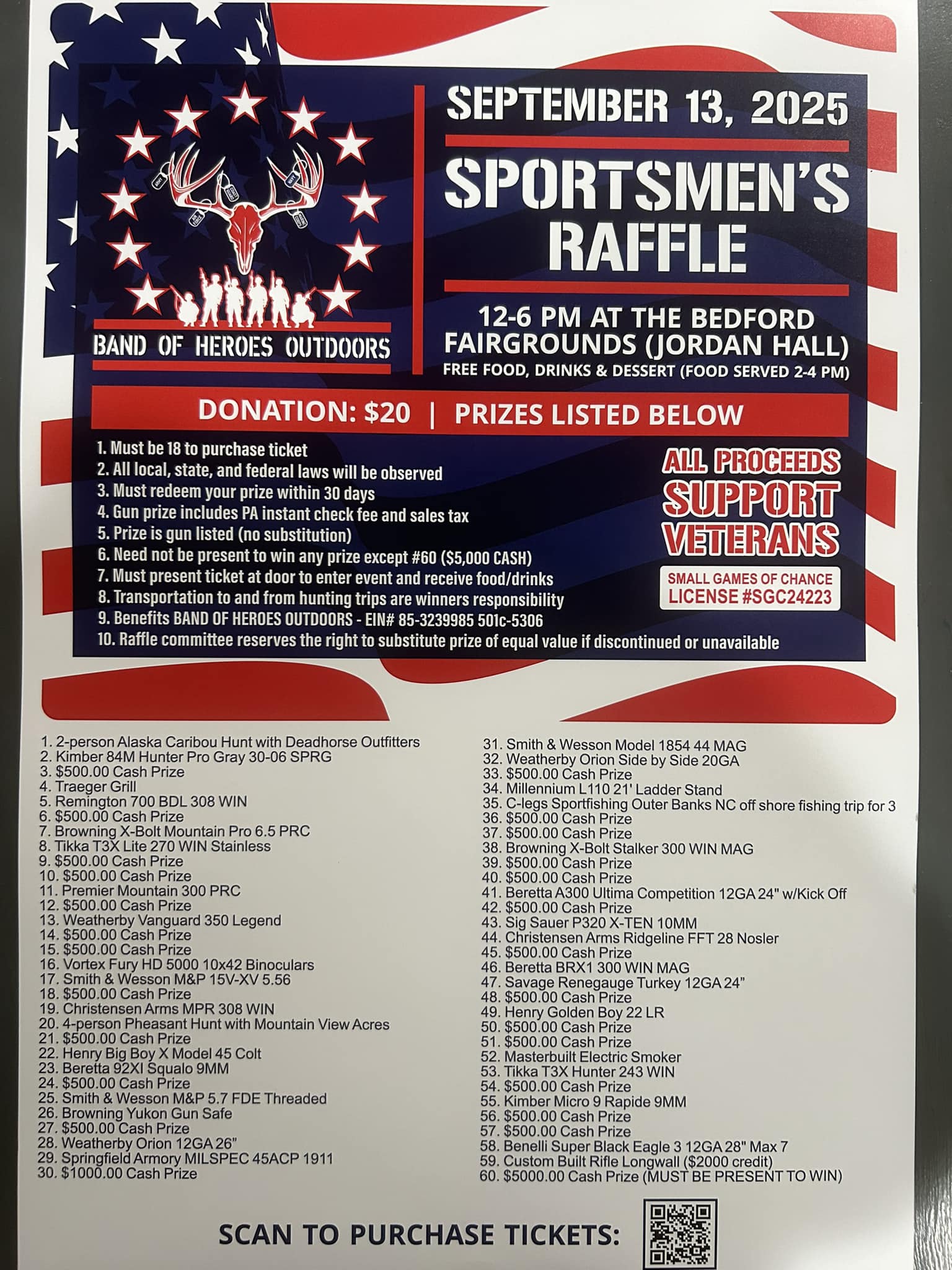Band - 🚨🚨🚨🚨🚨🚨🚨🚨🚨🚨🚨🚨🚨🚨🚨🚨 Who’s ready for the 2025 Sportsman’s Raffle ...