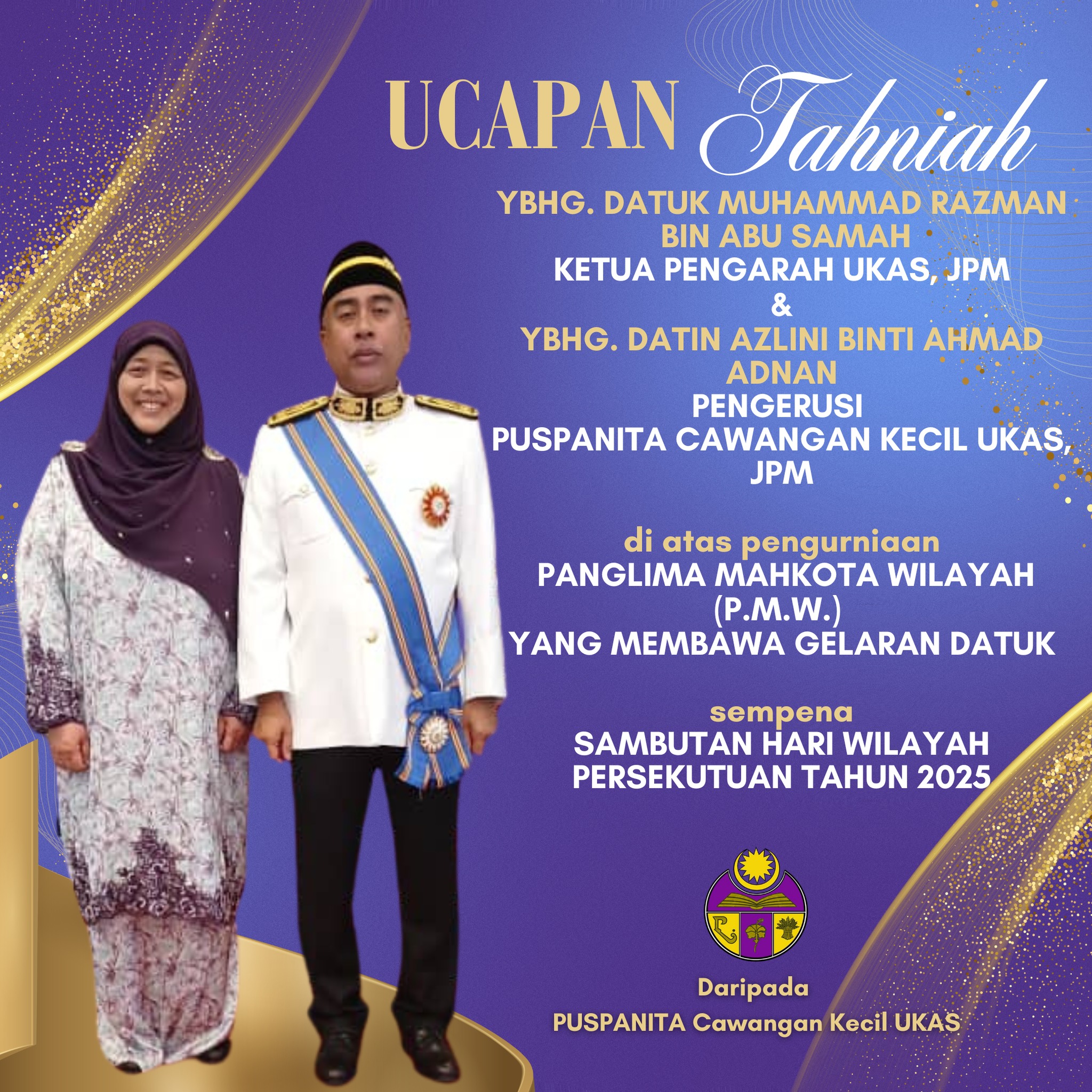 Unit - Sekalung tahniah diucapkan kepada YBhg. Datuk Muhammad Razman ...